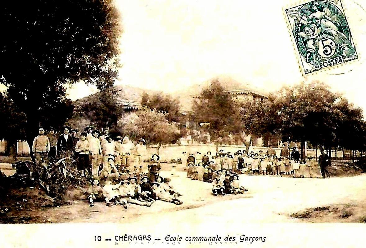 Cheragas - Ecole communale des Garcons - 1942.jpg
